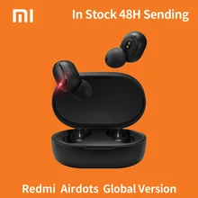 Xiaomi Redmi Airdots TWS Bluetooth 5,0 наушники стерео беспроводные активные шумоподавления с микрофоном Bluetooth Наушники управление AI