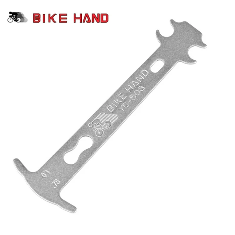 BIKEHAND MTB Bicycle Bike Chain Check Wear Indicator Tool Compact Lightweight Chain Check Tool mini size easy to carry