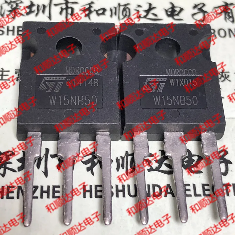 10 шт./лот W15NB50 STW15NB50 новые имеющиеся в 247 500V 14.6A