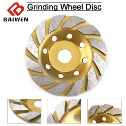 125mm 5 polegada copo segmento de diamante disco moagem abrasivos rodas para concreto mármore terrazzo polimento ferramentas corte acessórios