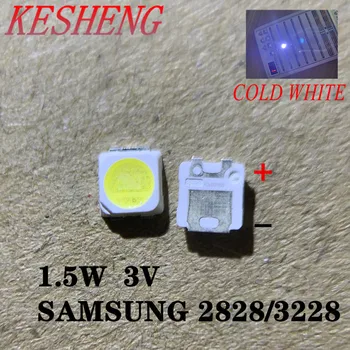 

50PCS LED FOR SAMSUNG TV Application High Power LED LED Backlight TT321A 1.5W 3V 3228 2828 Cool white LED LCD TV Backlight