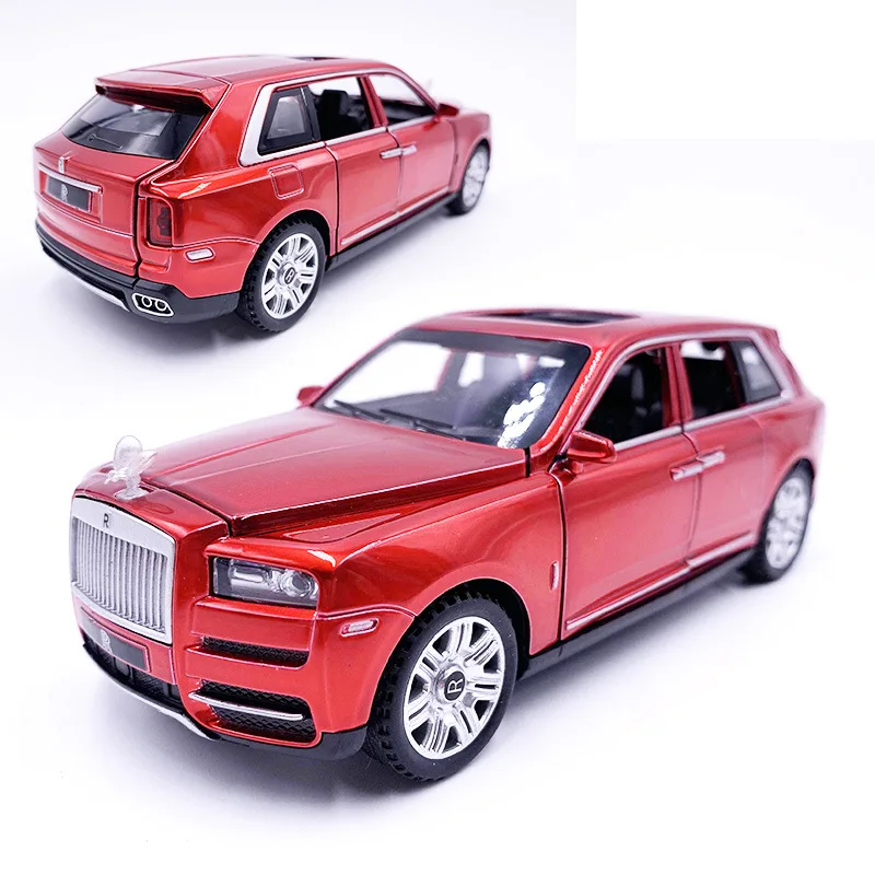 D4 red 1:32 модель автомобиля из сплава, металлическая литая под давлением игрушечная машина, автомобиль с откидной спинкой, мигающий музыкальный подарок для детской гоночной машины - Цвет: D4 red