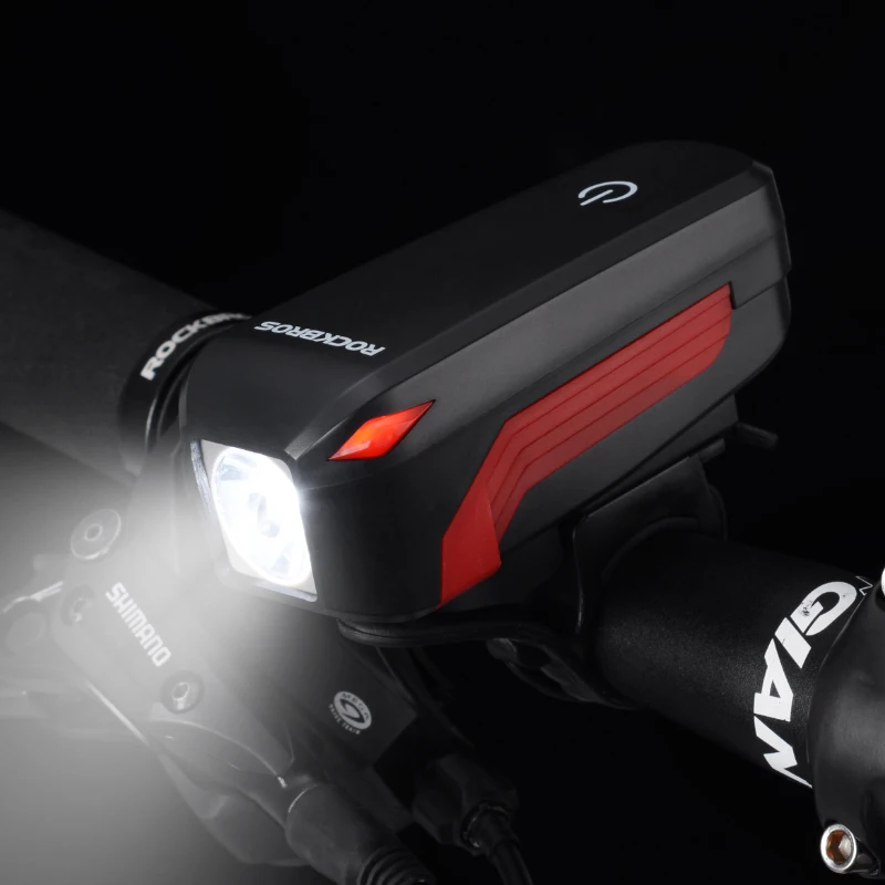 ROCKBROS велосипедный светильник велосипед благодаря фронтальной вспышке широкий