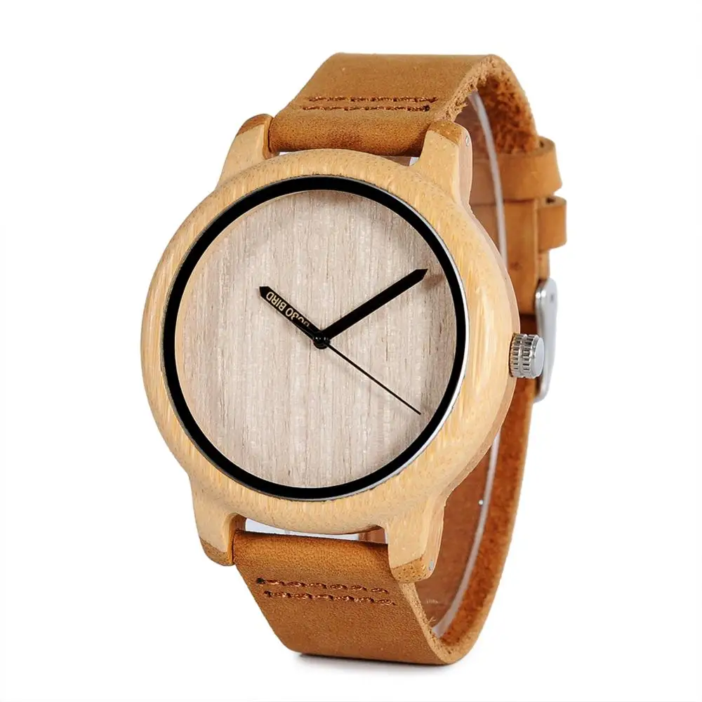 

BOBO BIRD Men's Watch Wooden Quartz Wrist watches For Men 2020 reloj hip hop Wristwatch Customize Tiempieces Gift Clock