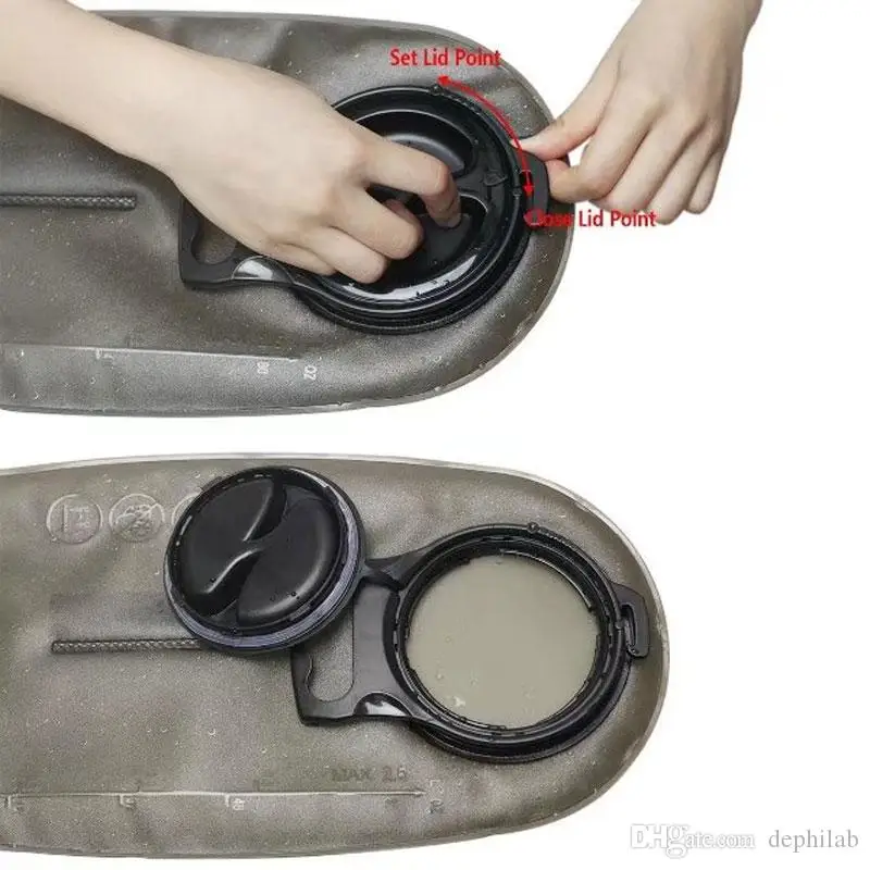 2L/2.5L/3L сумка для воды портативные контейнеры molle бутылка мягкая колба sac гидратации мочевого пузыря рюкзак гидратации Спорт Туризм