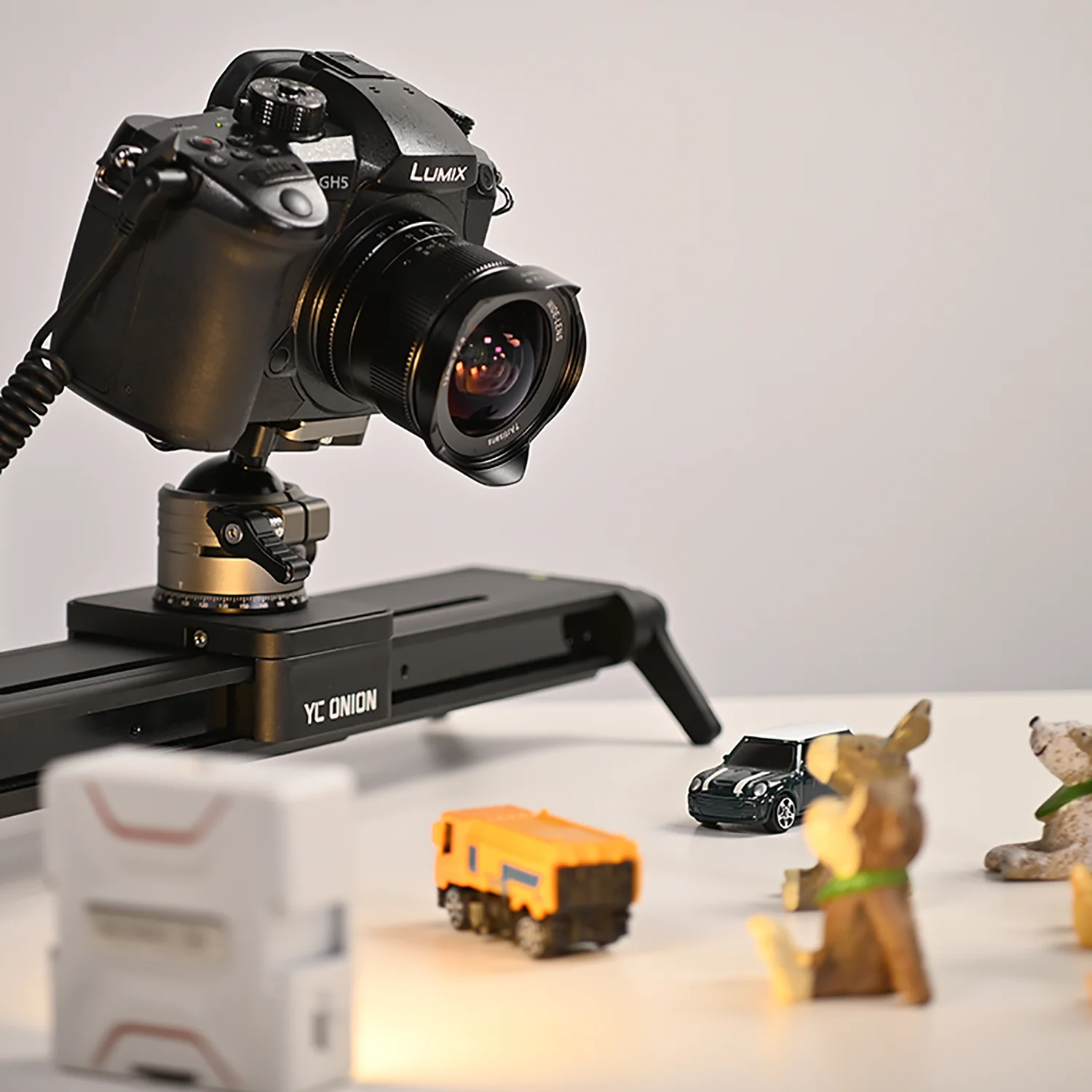 Yc Onion Chocolate Pro 40cm Camera Video Slider Adjustment Manual Dolly Track Rail Slider For DSLR Camera Phone Gopro