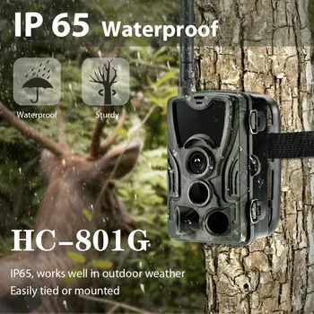 

HC801G 3G MMS Trail Cameras 0.3S Trigger Time Hunting Camera Photo Trap 16MP 1080P Infrared Outdoor Wildlife Surveillance Cams