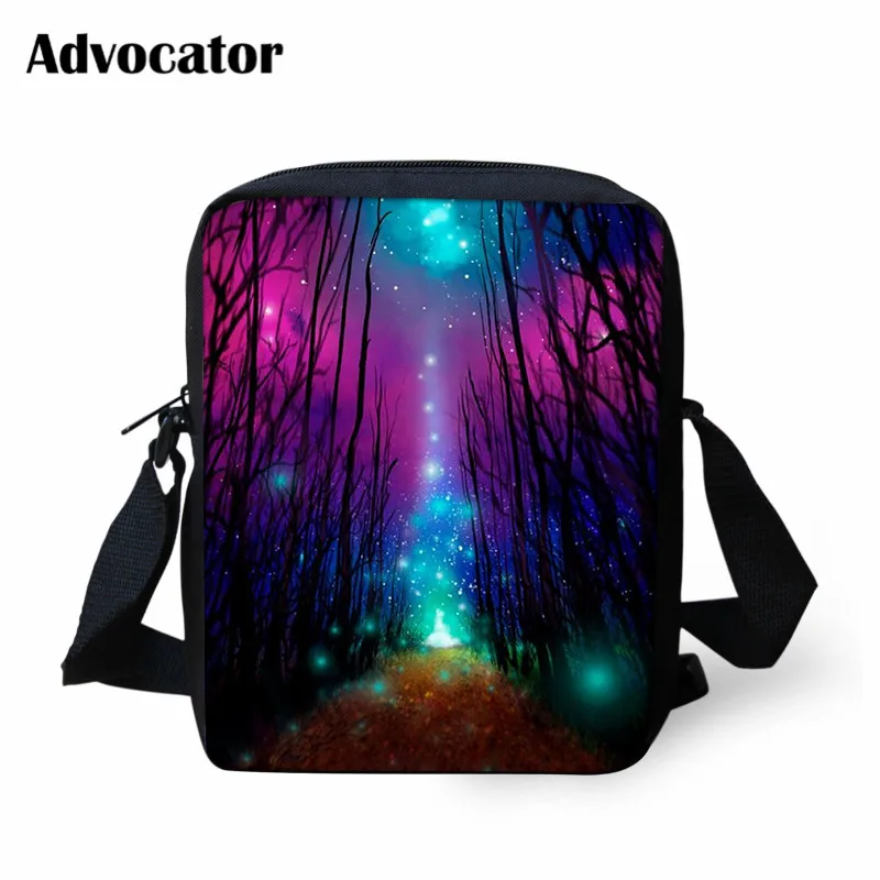 ADVOCATOR BAG Защитник модная женская обувь с космосом и Galaxy Printing сумка для мальчиков Повседневное Для мужчин с плечевым ремнем земли, принт со звездой, кросс BodyBag - Цвет: ADVOCATOR BAG