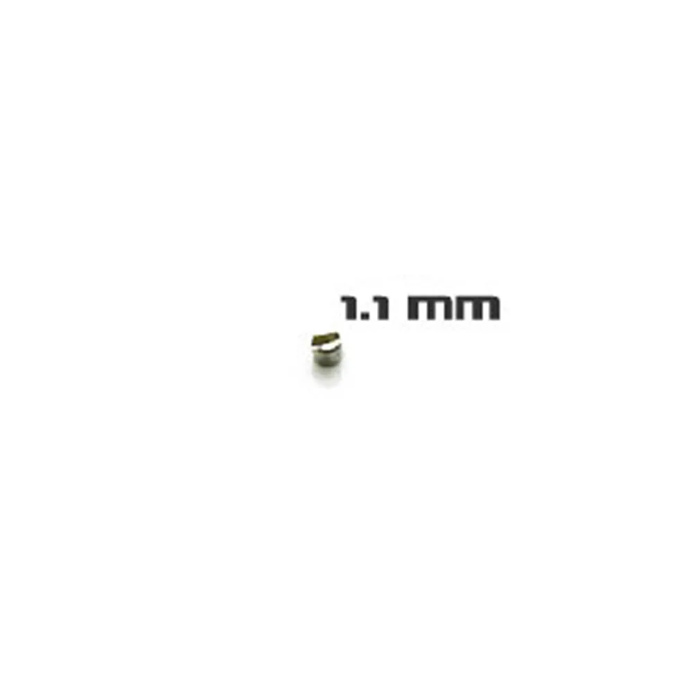 1.1mm 30 шт бронированные винты модели добавки Φ1. 1 мм 1,5 мм 2 мм 2,5 мм 3 мм части винтов для MG HG Модель для сборки Гандам части - Цвет: 1.1mm