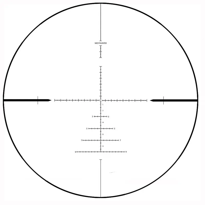 WESTHUNTER WT-F 3-12X44FFP Компактный Тактический прицел первый фокальный самолет стрельба прицелы стекло травление Сетка Охота Воздушный прицел