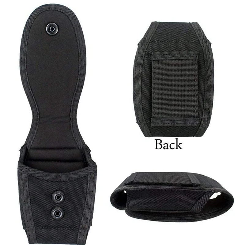 Taktische Jagd-Manschettenhülle mit offener Oberseite, passend für Standard-Handschellen für 5,5 cm Gürtel für Airsoft-Training, Sicherheits-Holsterhülle – Detail 21