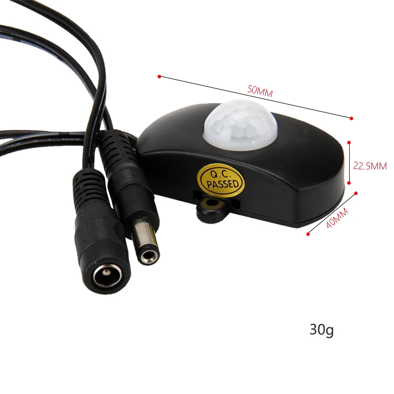 

Top-PIR Sensor Switch Mini PIR Infrared IR Motion Sensor Detector Switch Module for LED Strip Light 5-24V