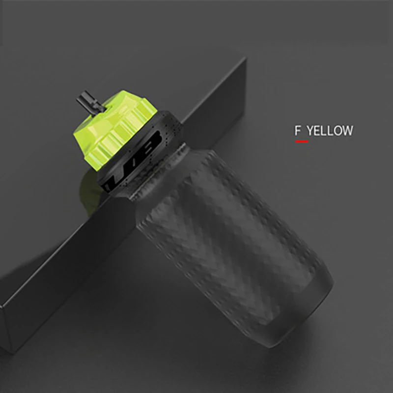 Yellow GUB велосипедная бутылка для воды, горный велосипед, Велоспорт, кемпинг, туризм, переноска, сжимаемая Спортивная Смарт бутылка для воды, велосипедный чайник 650 мл - Цвет: Yellow