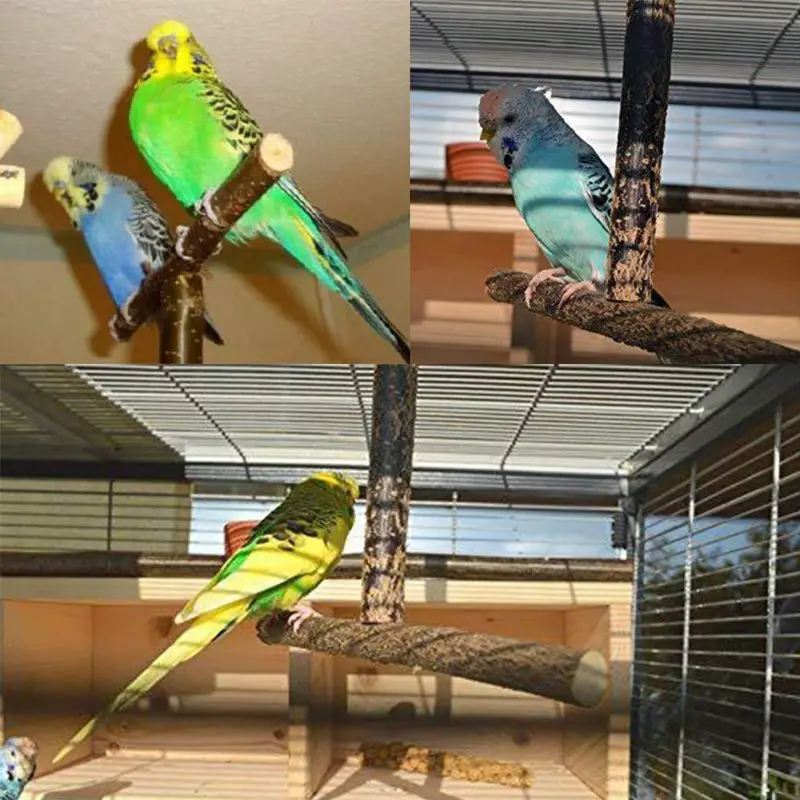 Клетка для попугая птиц игрушки обучение T окунь шлифовальный жевательный попугай деревянная подставка
