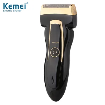 

Kemei Rechargeable Beard Hair Clipper Cut Shaver Machine Men Painless Twin Blade Trimming Corners Eyebrows Electric Shaver F30