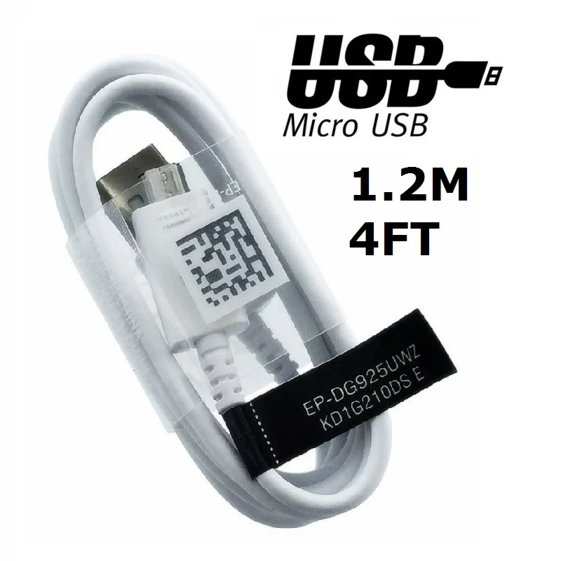 

10PCS 1.2m Micro USB data line cable Charger line cable for samsung Galaxy S6 S7 edge HTC