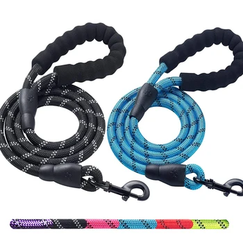 

Dog Leash Training Running Reflective Rope Nylon Elasticity Safety Leash Pet Mountain Climbing Rope for Small Medium Large Dogs