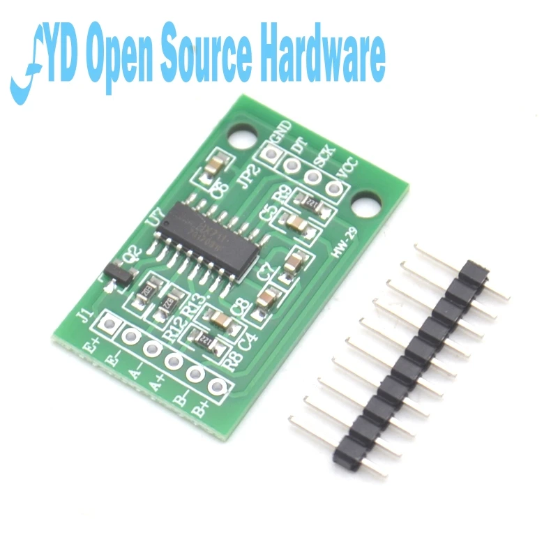 Dual-channel HX711 Weighing Pressure Sensor 24-bit Precision A/D Module