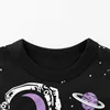 27Kids 2-9Year Cartoon Universe Planet Boys Full Sleeve Tshirt Space Astronaut Pattern Children Tops Kids Clothes ► Photo 3/6