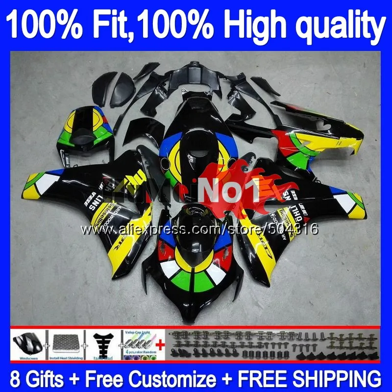 Инъекция OEM для HONDA CBR1000 CBR 1000 RR CC 48MC.19 1000RR 2008 2009 2010 CBR1000RR 08 09 10 11 обтекатель граффити