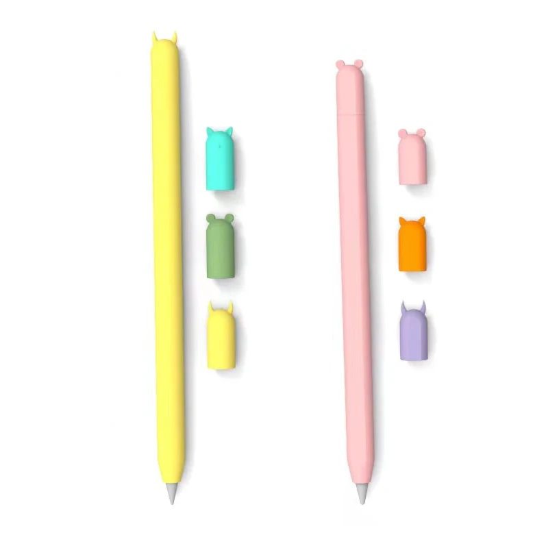 For Apple IPad Pencil 1 2 Pencil2 Tablet Touch Pen TPU Soft Silicone Protective Tip Cover Screen Stylus Anti-scratch Nib Case For Apple IPad Pencil 1 2 Pencil2 Tablet Touch Pen TPU Soft Silicone Protective Tip Cover Screen Stylus Anti-scratch Nib Case