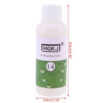 

HGKJ-14 Car Wheel Rim Cleaner Detergent High Concentrate Remove Rust Tire Clean Agent Car Wash Liquid N84F