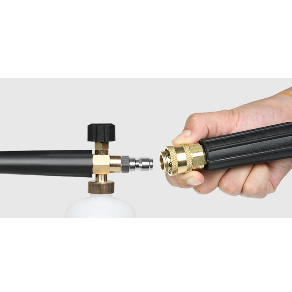Car Wash Foam Gun Snow Foam Lance Foam Jet Wash Bottle Sprayer For Bosch Interskol Nilfisk Huter Stihl High Pressure Washer