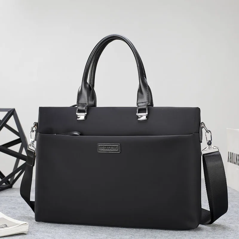 

Men's Bag Men Cross Oxford Cloth Handbag Shoulder Bag Leisure Bag Computer Bag 14-Inch 15-Inch