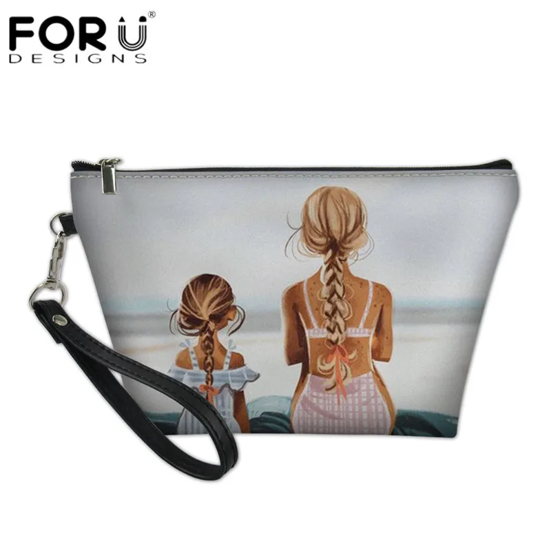 FORUDESIGNS/Чехлы для макияжа на молнии, модные косметички Super Mama Dad, Girl, Mom, Boy, Baby, косметички для девочек-подростков, туалетные принадлежности, органайзер для семьи - Цвет: HMA488Z8