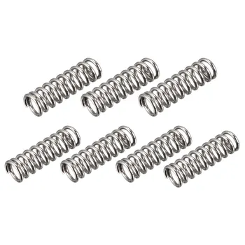 

uxcell 7pcs Non-Corrosive spring 8mmx25mm Metal Compression Spring 1.2mm Wire Diameter Extension Springs