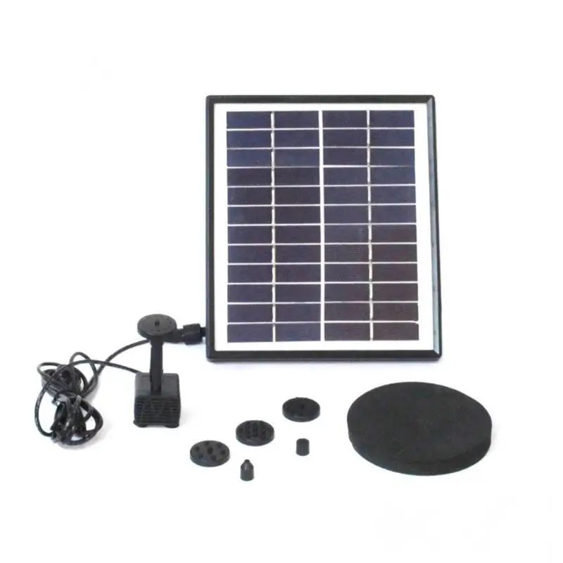 

12V 5W Solar Floating Pump Water Fountain Pump Kit Lightweight and Delicate Safety and Reliability for Garden Pond Waterfalls