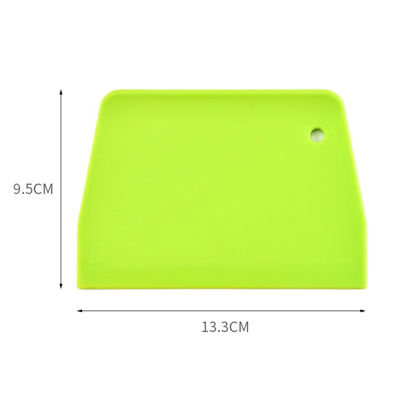 Manufacturers Direct Selling Baking Tool Plastic Pp Scraper Cake Scraper Cream Scraper Dough Scraper