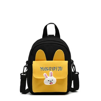 

Cross Border 2020 New Style Canvas Backpack Multi-functional Versatile Portable Small Backpack Triple Use Single-shoulder Bag Ba