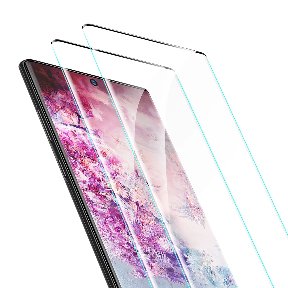 2 шт./лот ESR Защита экрана для samsung Galaxy Note 10 закаленное стекло полное покрытие Защитная пленка для samsung Note 10 Plus 5G
