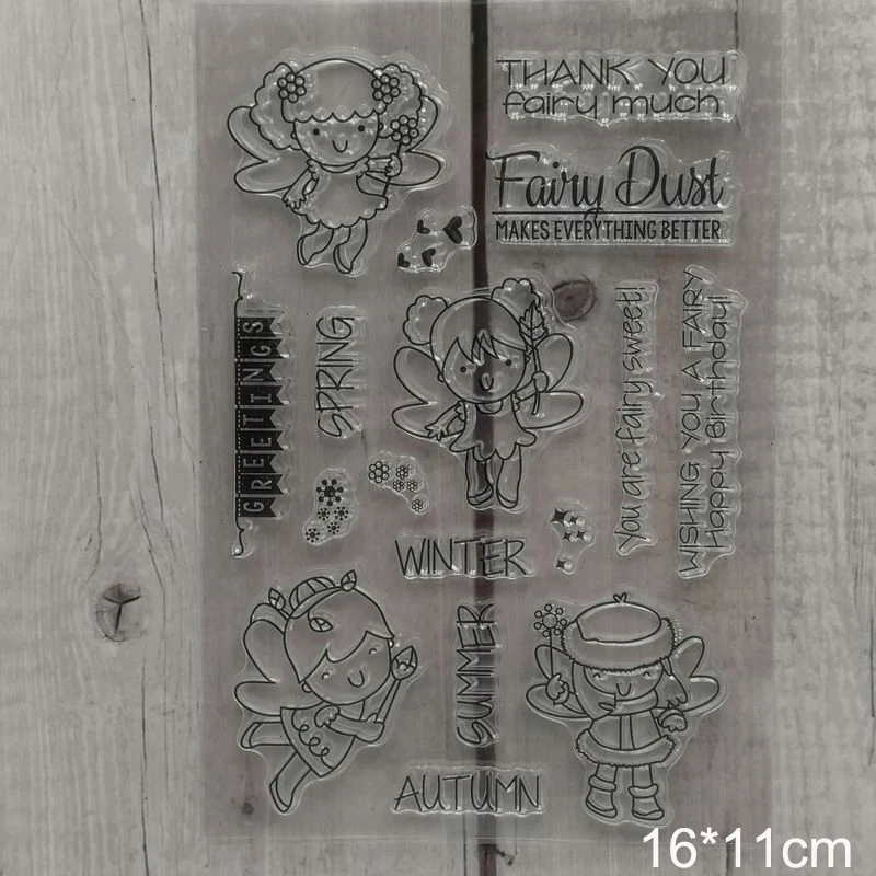 Clear Stamps 3 Прозрачные штампы для скрапбукинга, кролика, лисы, новинка, резиновые штампы, прозрачные, силиконовые, вечерние, для изготовления открыток, stempel, Бумажный шаблон - Цвет: Clear Stamps 3