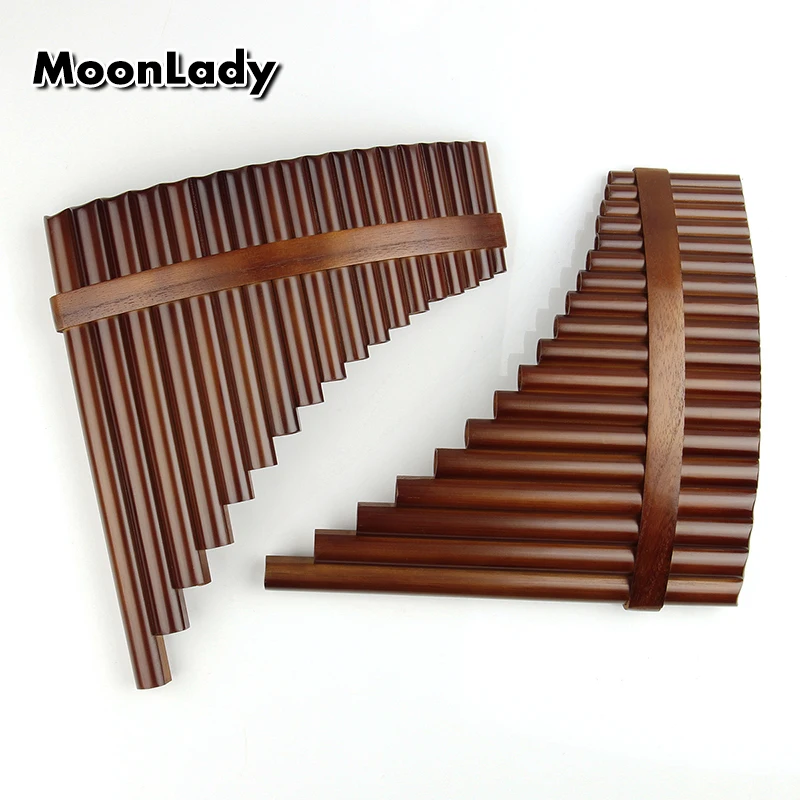 18 Pipes Bamboo Pan Flute F Key pan flute