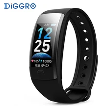 Diggro QS90 Plus Smartband IP67 Водонепроницаемый кровяное давление кислород монитор сердечного ритма спортивный браслет умный браслет