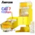 AMPCOM 2-Piece CAT6A & CAT7 Экранированный Модульный Штекерный Разъем RJ45 50μ 8P8C - RJ45 Connector Сетевой Кабельный Разъем