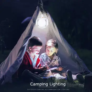 

Solar Power 3 Lighting Modes Solar Bulb LED Bulb Hiking Tent Emergency Lamp Camping Light Rechargeable with Clips Waterproof