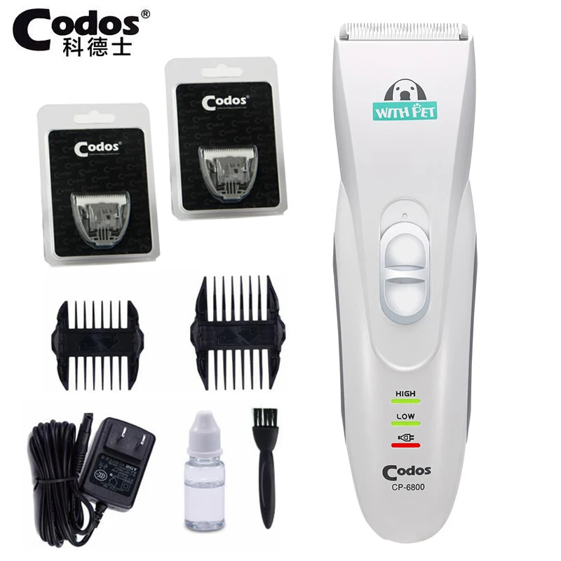 Codos CP 6800 профессиональный триммер для собак машинка стрижки домашних животных