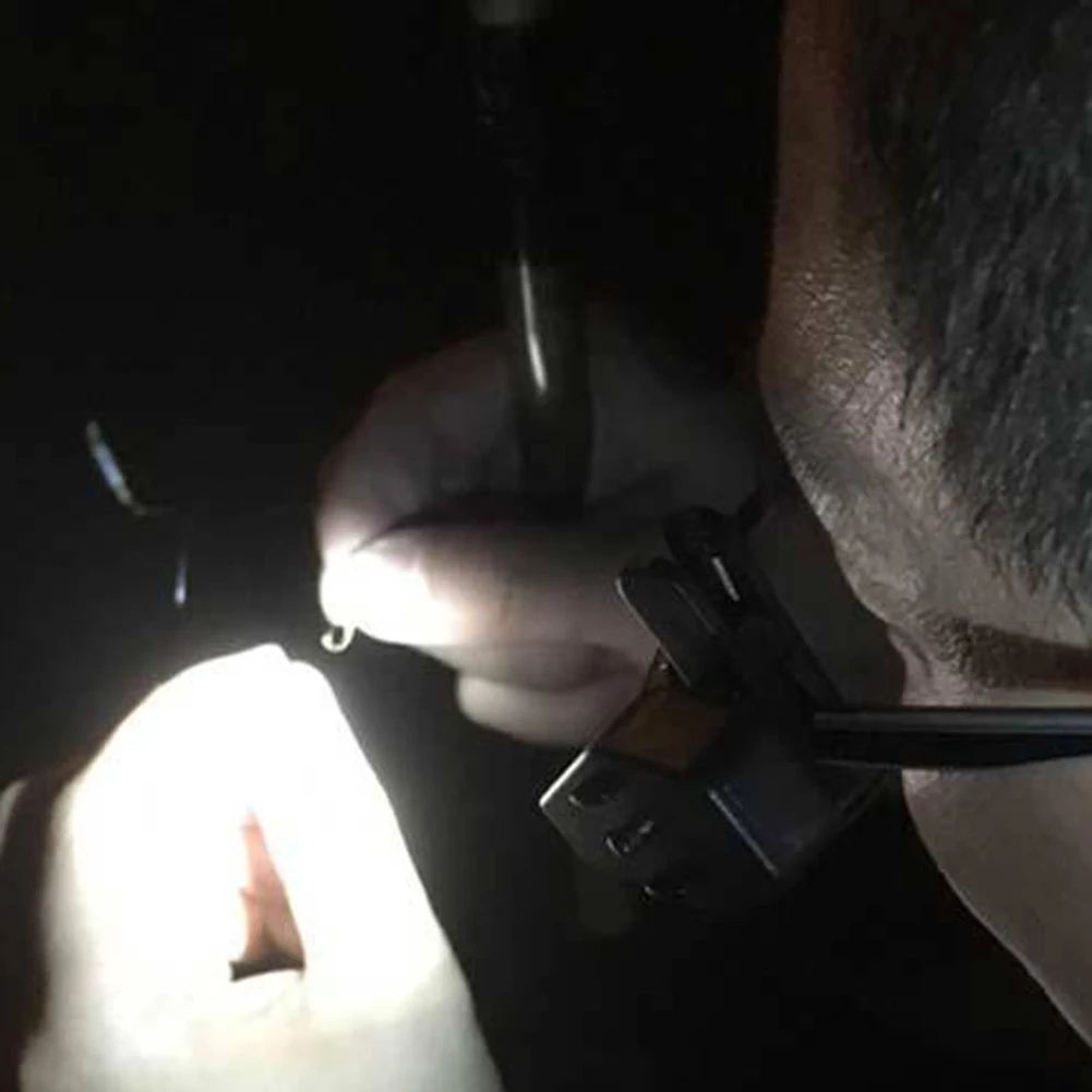 Прочная подводная лампа 360 ° градусов наружный УФ-люменов короткий светящийся ночной Светильник для очков рыболовный светильник аксессуары