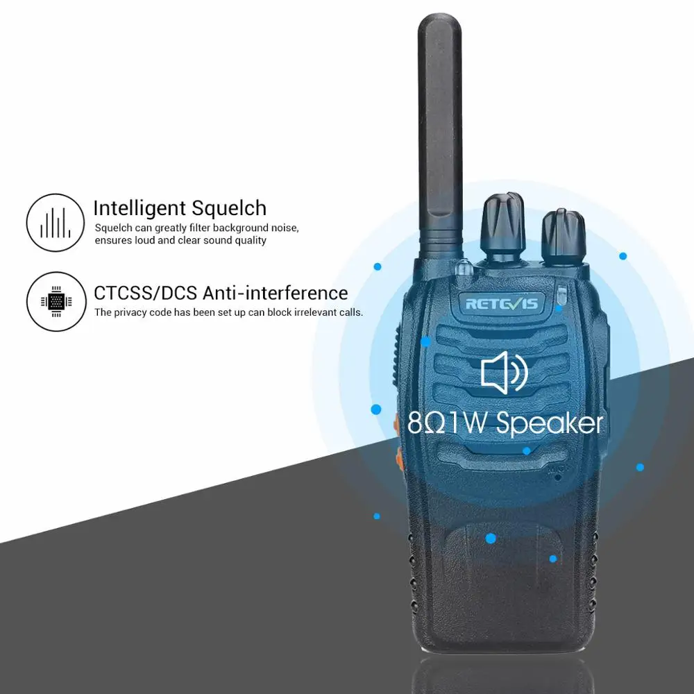 Портативная рация RETEVIS H777 Plus PMR446 FRS 4 шт.|retevis h777|walkie talkiecb radio station |
