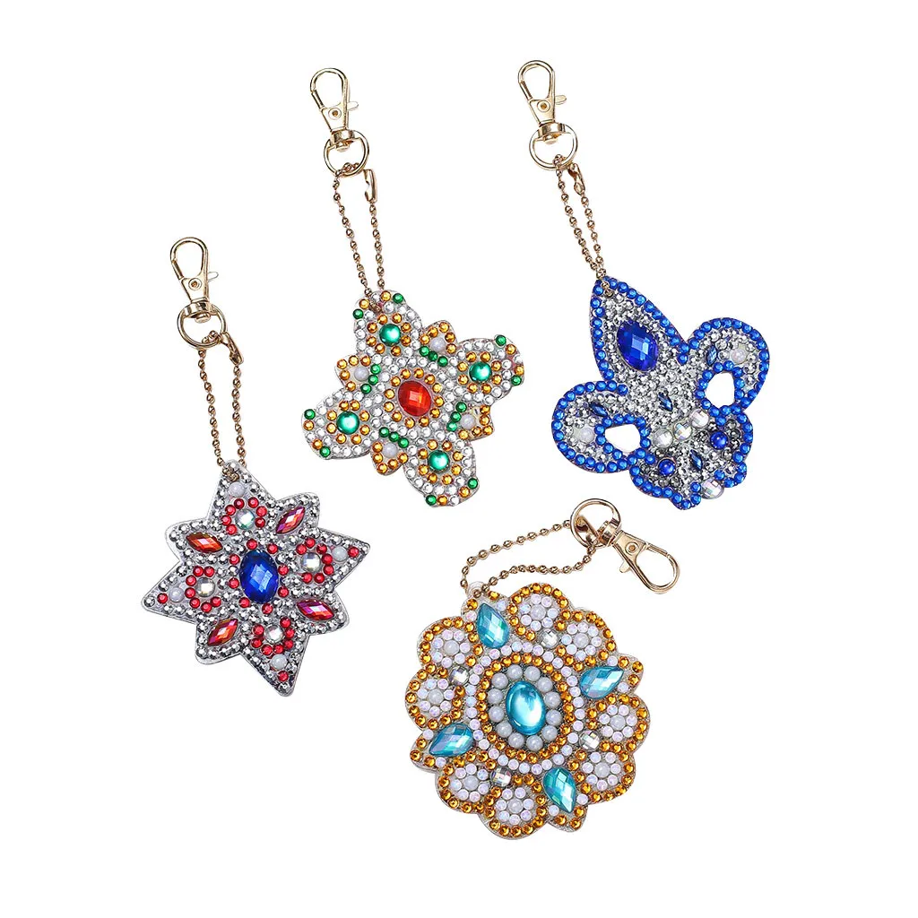 2020 New Special Shape Embroidery Pattern Diamond Painting Manual DIY Keychain For Home Decoration Crafts Gifts | Дом и сад