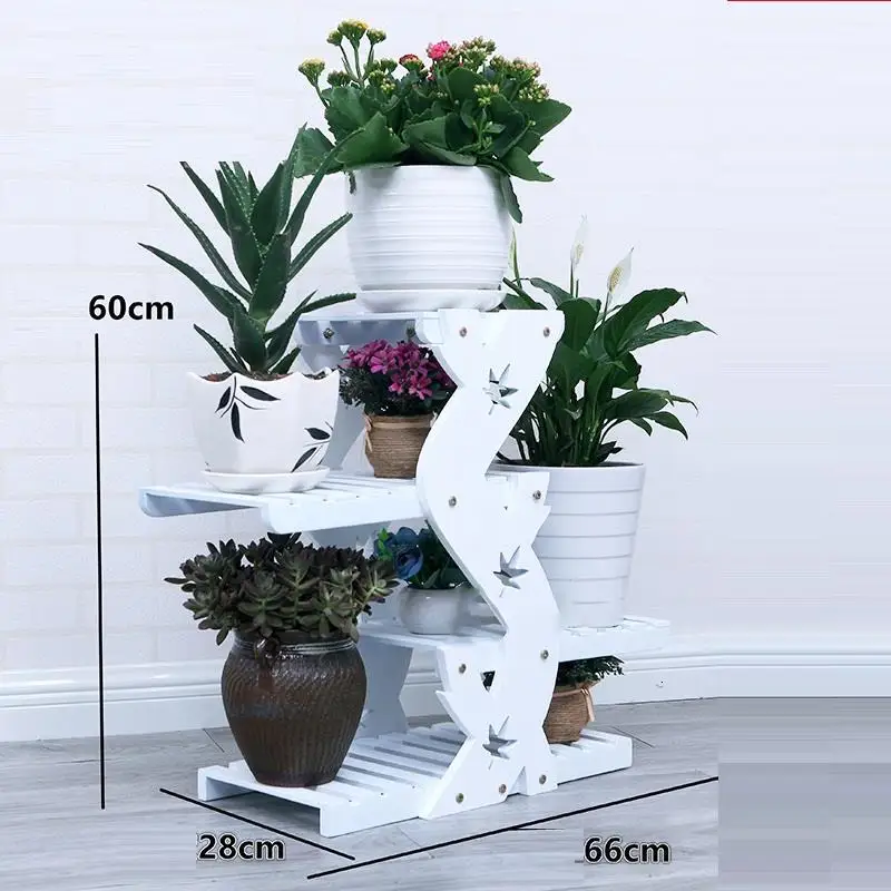 MODEL I Estanteria Suporte Flores лестница Estante Para Plantas Etagere Plante Stojak Na Kwiaty полка для цветов Dekoration подставка для растений - Цвет: MODEL I
