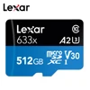 Lexar 633X carte Micro sd 256 go 128 go 64 go 32 go 95 mo/s 512 go 100 mo/s carte mémoire Class10 UHS-1 U3 mémoire flash cartes Microsd TF ► Photo 1/6