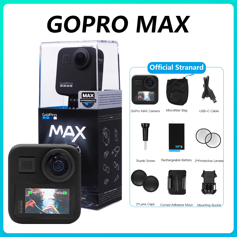 Gopro Max 360 Action Camera With Touchscreen