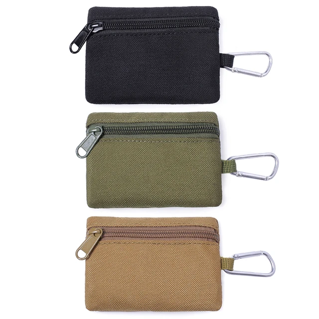 étanche EDC Poche Mini Clé Porte Cartes Téléphone Porte Monnaie