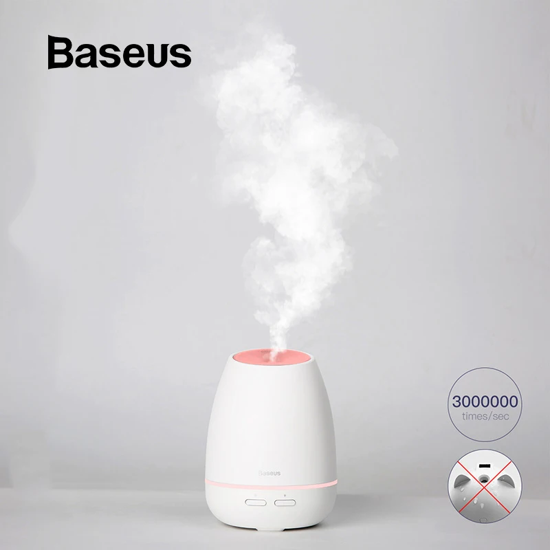 

Baseus USB Aroma Diffuser Oil Humidifier For Office Home Room Humidificador With Colorful Light Air Aroma Smart Diffuser