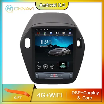 

For Hyundai Ix35 Tucson Car Radios with Navigation Android 9.0 2010-2015 Tesla Style No 1 Din 2 Din 2din 9.7 Frame Multimedia
