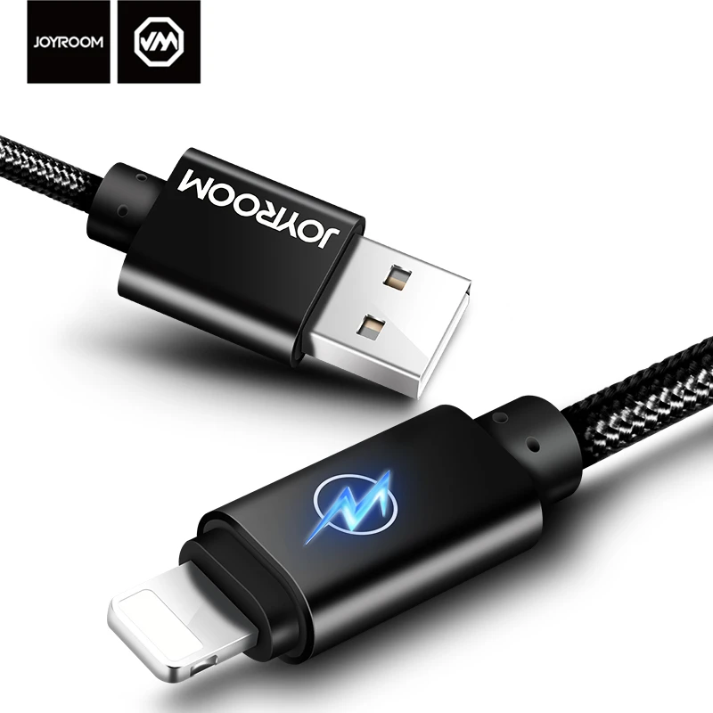 Умный светодиодный USB-кабель для быстрой зарядки и передачи данных зарядный